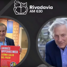 «Algunas ideas económicas de Milei son buenas», Andrés Oppenheimer charló con Marcelo Longobardi